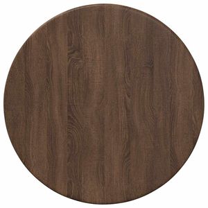 vidaXL Tafelblad bruin eikenkleur &Oslash; 30 x 1,5 cm Bewerkt hout