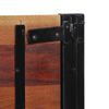 vidaXL Hoofdeinde 180 cm massief gerecycled en ijzer