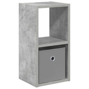 vidaXL Nachtkastje Beton Grijs 25,5 x 22 x 49,5 cm Bewerkt hout