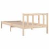 vidaXL Bedframe massief grenenhout 100x200 cm