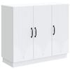 vidaXL Dressoir Wit 89 x 34,5 x 77 cm Bewerkt hout