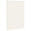 vidaXL Zebra rolgordijn 160x200 cm stofbreedte 155,9 cm marmerbeige