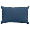 vidaXL Sofa Kussens 2 stuks Blauw 60 x 40 cm Stof
