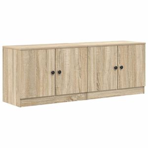 vidaXL Bed kast 2 st Sonoma Eiken 66 x 35 x 48 cm Bewerkt hout