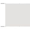 vidaXL Luifel verticaal 60x600 cm oxford stof wit