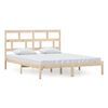 vidaXL Bedframe massief grenenhout 160x200 cm