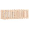 vidaXL Plantenbak verhoogd met hekontwerp 150x50x50 cm grenenhout