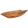 vidaXL Fruitschaal JEPARA Teakbruin 61 x 21 x 11 cm
