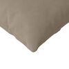 vidaXL Sofa Kussens 2 stuks Taupe 145 x 40 cm Stof
