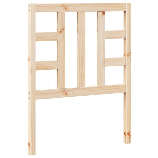 vidaXL Hoofdbord 81x4x100 cm massief grenenhout