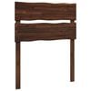 vidaXL Live Edge Hoofdbord ROSTOCK Donkerbruin 90 cm