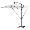 vidaXL Cantilever Banana Parasol Zand 249 x 249 x 250 cm