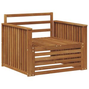 vidaXL 2 Stuk Tuinbank Naturel
