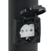vidaXL Bolderverlichting met sensor en stopcontact 3 stuks 80 cm roestvrij staal IP44