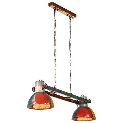 vidaXL Hanglamp industrieel 25 W E27 111 cm meerkleurig