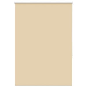 vidaXL Rolgordijn verduisterend 105x150 cm stofbreedte 100,7 cm beige