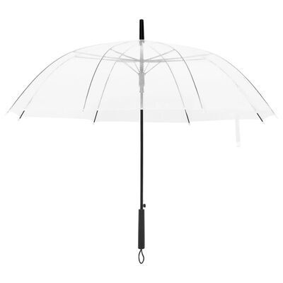 vidaXL Paraplu 100 cm transparant