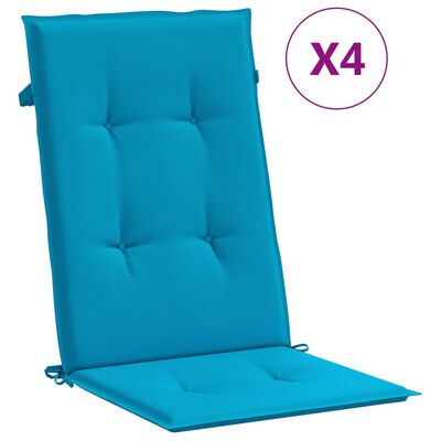 vidaXL 4 st 120x50x3 cm blauw online kopen | vidaXL.be