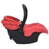 vidaXL Babyautostoel 42x65x57 cm rood