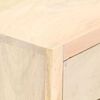 vidaXL Nachtkastje 40x30x50 cm massief mangohout goudkleurig