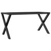 vidaXL Salontafelpoten X-frame 70x30x43 cm staal