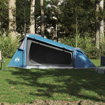 vidaXL Tunneltent 2-persoons waterdicht blauw