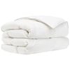 vidaXL Dekbed FULDA 140 x 220 cm Winter 300 GSM 90% Gansendons Wit