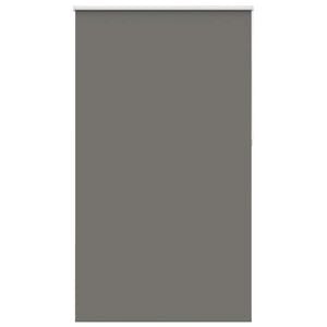 vidaXL Rolgordijn verduisterend 125x210 cm stofbreedte 121,6 cm grijs