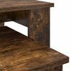 vidaXL Koffietafel Set 2 pcs Gerookt eiken Bewerkt hout