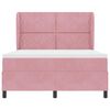 vidaXL Boxspringbed met matras Roze 200 x 160 cm Fluweel
