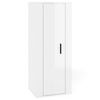 vidaXL Tv-wandmeubel 40x34,5x100 cm hoogglans wit