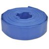 vidaXL Slang plat 3'' 100 m PVC