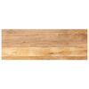 vidaXL Tafelblad rechthoekig 140x50x2,5 cm massief mangohout