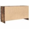 vidaXL Tv-meubel 100x35x54 cm bewerkt hout gerookt eikenkleurig