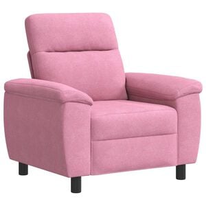 vidaXL Bank Roze 95 x 90 x 95 cm Stof