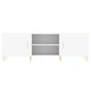 vidaXL Tv-meubel 150x30x50 cm bewerkt hout wit