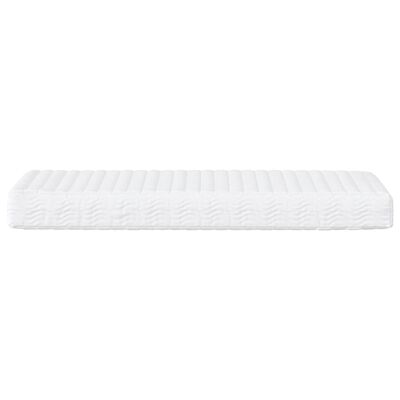 vidaXL Slaapbank met matras 90x200 cm fluweel zwart