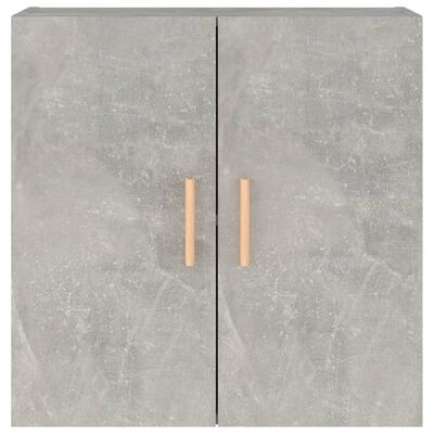 vidaXL Wandkast 60x30x60 cm bewerkt hout betongrijs