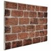 vidaXL Wandpanelen 10 pcs Bruin Baksteen 100 x 50 cm EPS-schuim