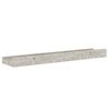 vidaXL Wandschappen 4 st 40x9x3 cm betongrijs
