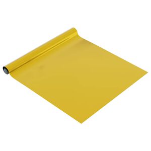vidaXL Meubelfolie zelfklevend 500x90 cm PVC hoogglans goudkleurig