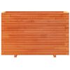 vidaXL Plantenbak 110x40x72,5 cm massief grenenhout wasbruin