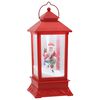 vidaXL Kerstlantaarn ESPOO Koel wit 17,5 x 17,5 x 41 cm