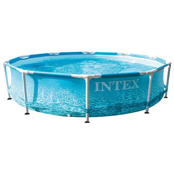 Intex Zwembad Beachside Metal Frame 305x76 cm