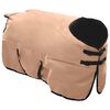vidaXL Paardendeken Cappuccino 115 cm Polyester