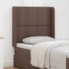 vidaXL Hoofdbord oor Bruin 80 x 16 x 4 cm PVC