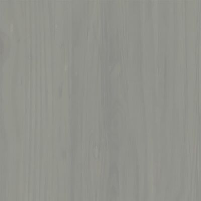 vidaXL Dressoir met lades VIGO 113x40x75 cm massief grenenhout grijs