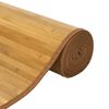 vidaXL Vloerkleed rechthoekig 70x300 cm bamboe naturel