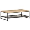 vidaXL Salontafel 110x60x35 cm massief mangohout