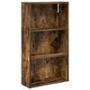 vidaXL Badkamer wandkast met plank Gerookte Eik 40 x 14 x 70 cm